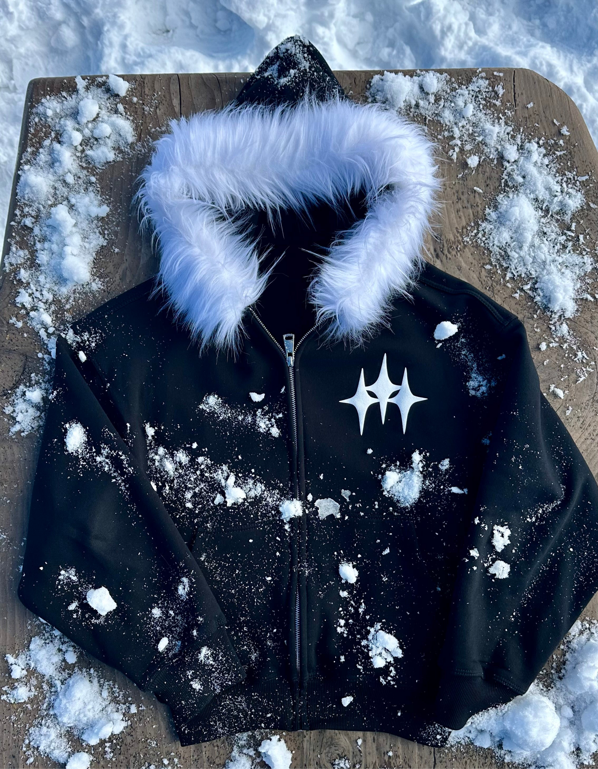 Polar Black Hoodie