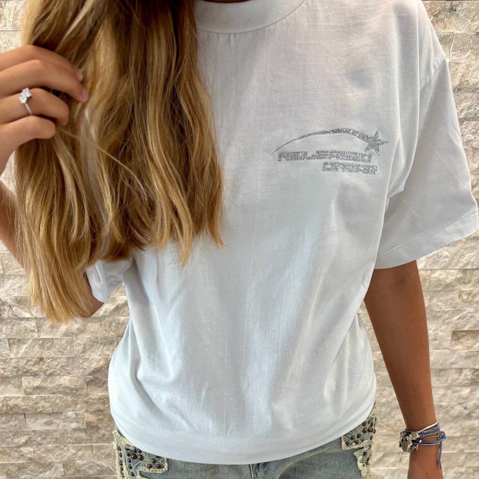 T-Shirt Stars (White)